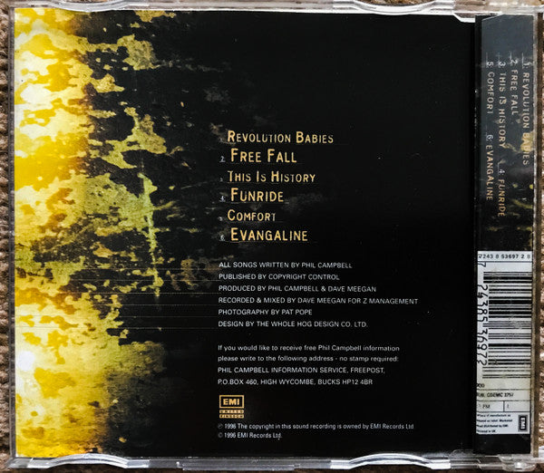 Phil Campbell (3) : Phil Campbell (CD, MiniAlbum)