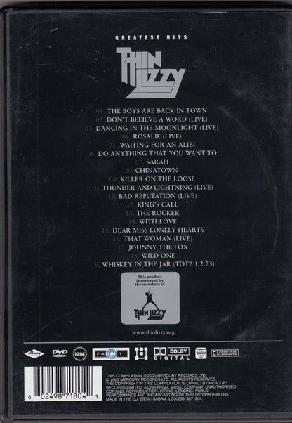 Thin Lizzy : Greatest Hits (DVD-V, Comp, Multichannel)