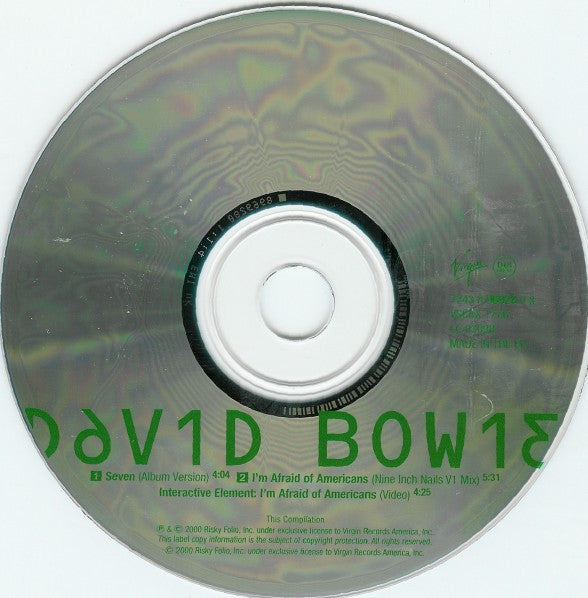 David Bowie : Seven (CD, Single, Enh, CD2)