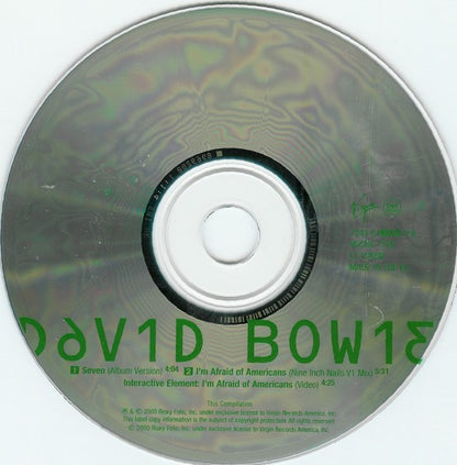 David Bowie : Seven (CD, Single, Enh, CD2)