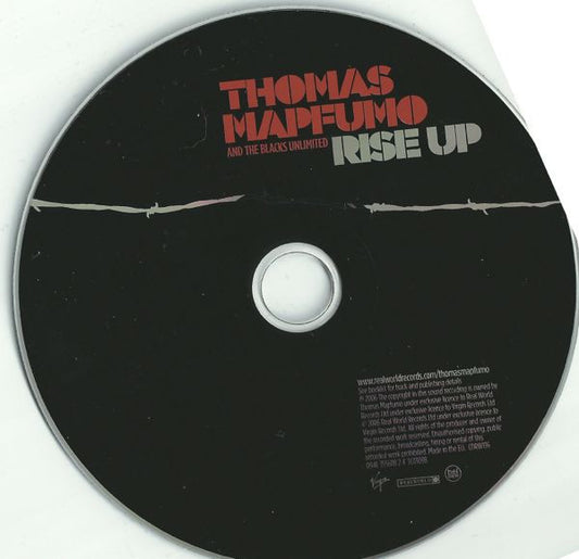 Thomas Mapfumo And The Blacks Unlimited : Rise Up (CD, Album)