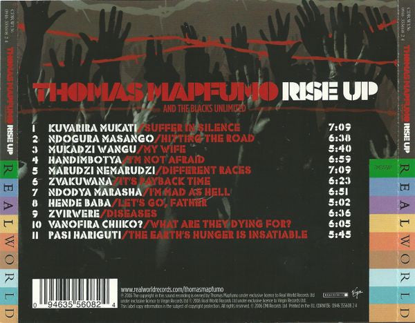 Thomas Mapfumo And The Blacks Unlimited : Rise Up (CD, Album)