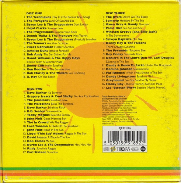 Various : Trojan Sunshine Reggae Box Set (3xCD, Comp + Box + Ltd)