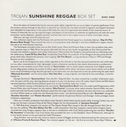 Various : Trojan Sunshine Reggae Box Set (3xCD, Comp + Box + Ltd)