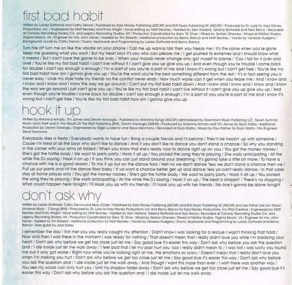 Vanessa Hudgens : Identified (CD, Album)