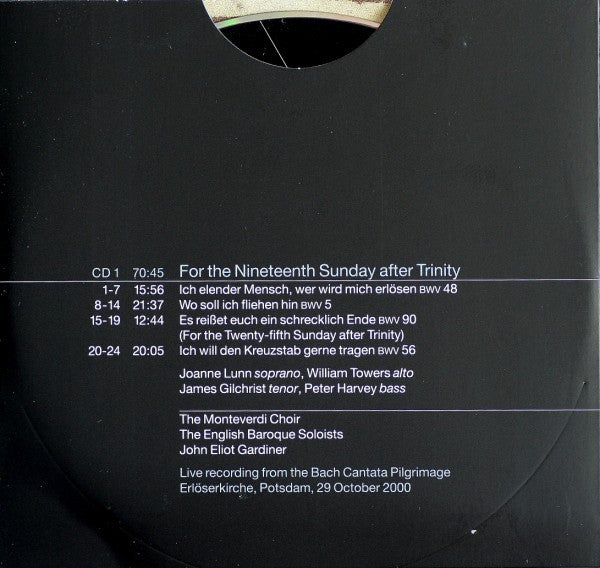 Johann Sebastian Bach - John Eliot Gardiner : Cantatas Vol. 10: Potsdam / Wittenberg (2xCD, Album)