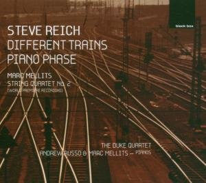 Steve Reich / Marc Mellits - The Duke Quartet : Different Trains, Piano Phase / String Quartet No. 2 (CD, Album)