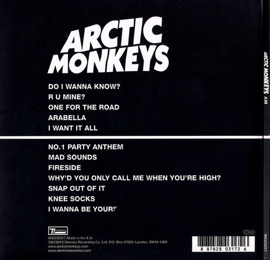 Arctic Monkeys : AM (CD, Album, Gat)