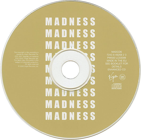 Madness : Mad Not Mad (CD, Album, Enh, RE, RM)