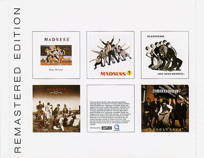 Madness : Mad Not Mad (CD, Album, Enh, RE, RM)