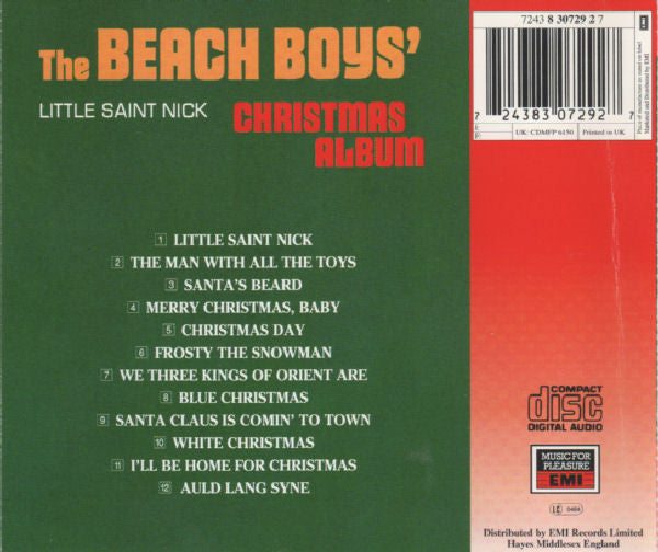 The Beach Boys : The Beach Boys' Christmas Album (CD, Album)