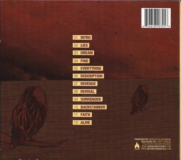 Before Their Eyes : Redemption (CD, Album, Dig)