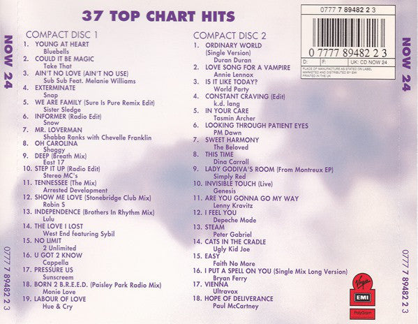 Various : Now That's What I Call Music! 24 (2xCD, Comp)