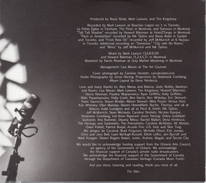 Basia Bulat : Tall Tall Shadow (CD, Album + CDr)