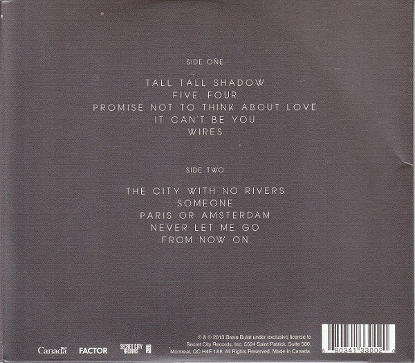 Basia Bulat : Tall Tall Shadow (CD, Album + CDr)