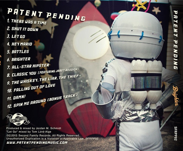 Patent Pending : Brighter (CD, Album)
