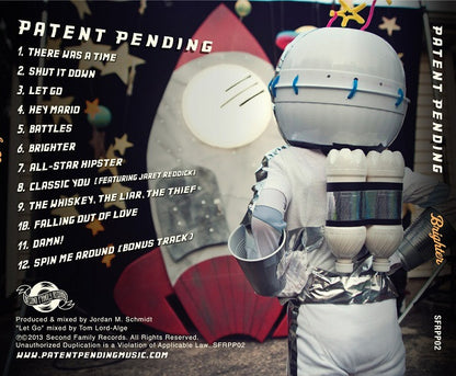 Patent Pending : Brighter (CD, Album)