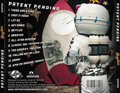 Patent Pending : Brighter (CD, Album)