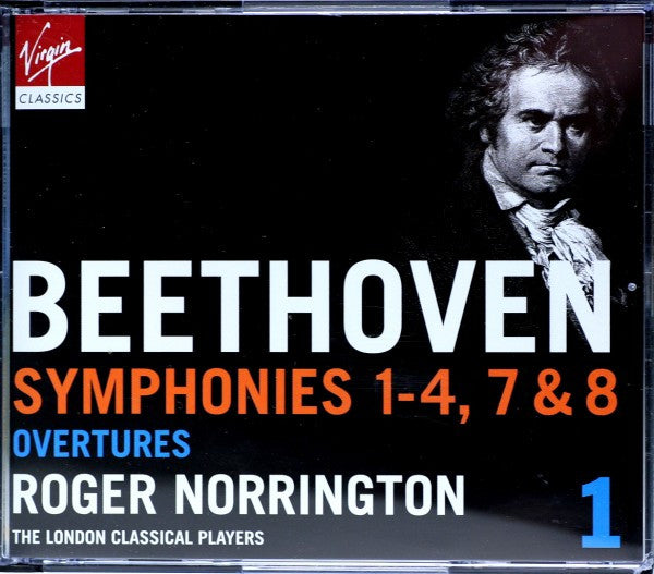 Ludwig van Beethoven, Roger Norrington, London Classical Players : Symphonies 1 - 9 / Overtures (5xCD, Comp + Box)