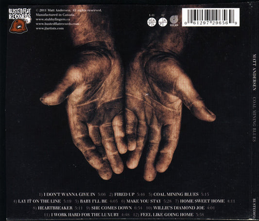 Matt Andersen : Coal Mining Blues (CD, Album)