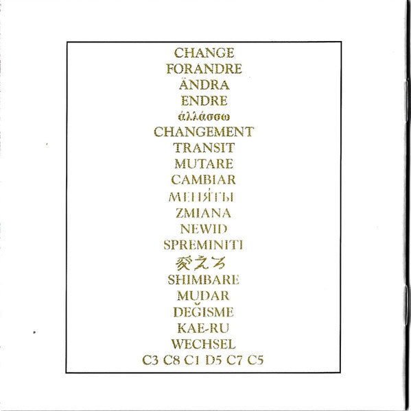 The Quest (6) : Change (CD, Album)