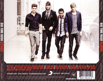 Big Time Rush : Elevate (CD, Album)