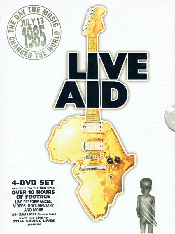 Various : Live Aid (4xDVD-V, Copy Prot., Multichannel, PAL + Box)