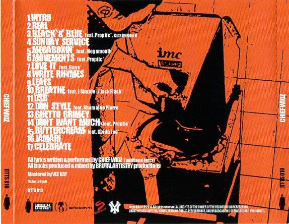 Chief Wigz : Chief Wigz (CD, Album)
