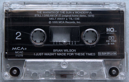 Brian Wilson : I Just Wasn't Made For These Times (Cass, Album)