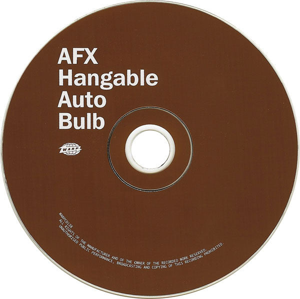 Aphex Twin : Hangable Auto Bulb (CD, Comp, Dig)