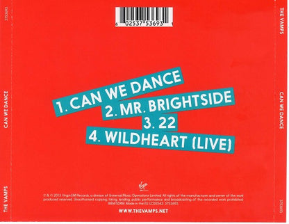The Vamps (5) : Can We Dance (CD, Maxi)