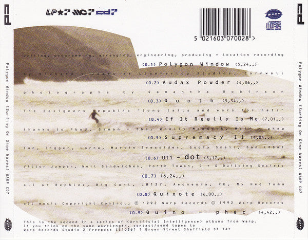 Polygon Window : Surfing On Sine Waves (CD, Album, Blu)