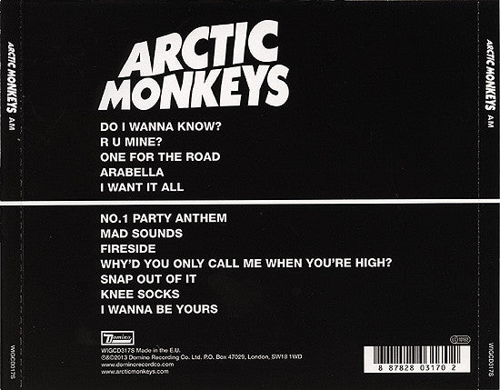Arctic Monkeys : AM (CD, Album)