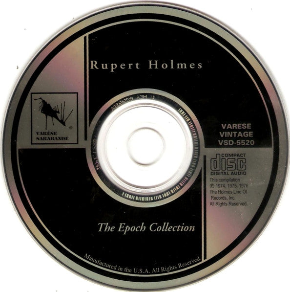 Rupert Holmes : The Epoch Collection (CD, Comp, RM)