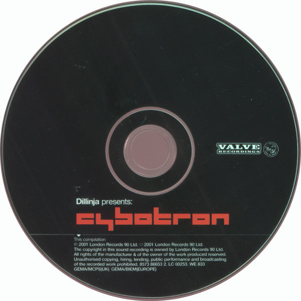 Dillinja : Cybotron (CD, Album)