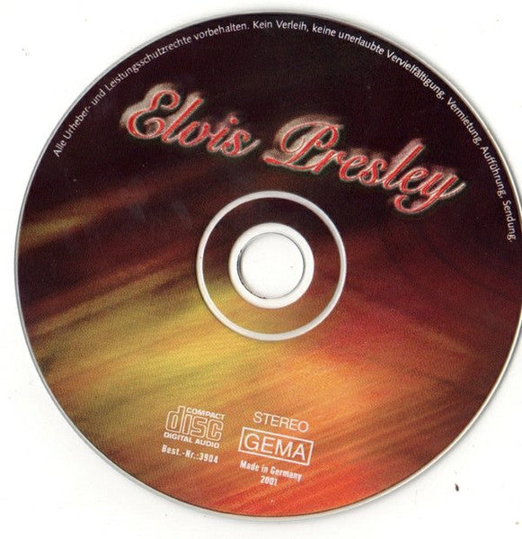Elvis Presley : Elvis Presley (CD, Comp, Unofficial)