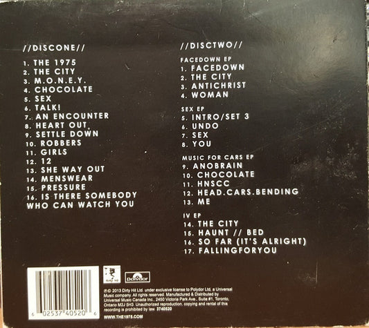 The 1975 : The 1975 (Deluxe Edition) (2xCD, Album, Dlx, Tri)