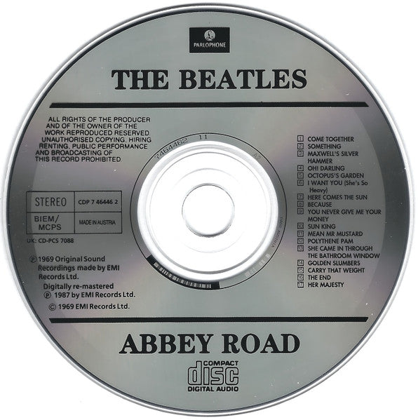 The Beatles : Abbey Road (CD, Album, RE, RM)