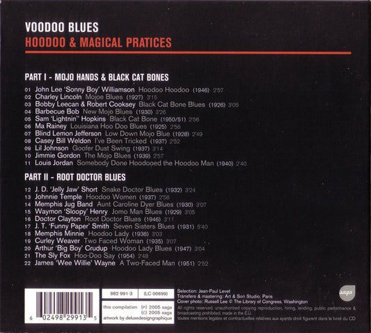 Various : Voodoo Blues - Hoodoo & Magical Pratices (CD, Comp)