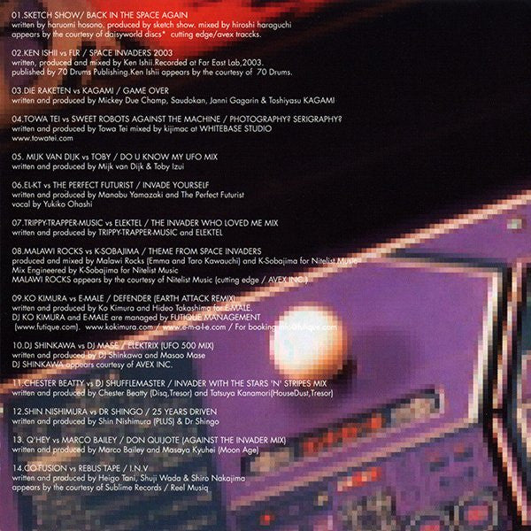 Various : Space Invaders (CD, Comp, Enh)