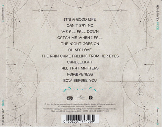 Rea Garvey : Pride (CD, Album)