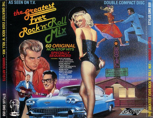 Various : The Greatest Ever Rock 'N' Roll Mix (2xCD, Comp, Mixed)