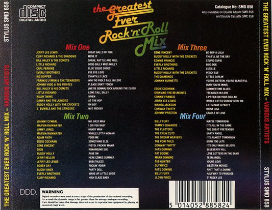 Various : The Greatest Ever Rock 'N' Roll Mix (2xCD, Comp, Mixed)