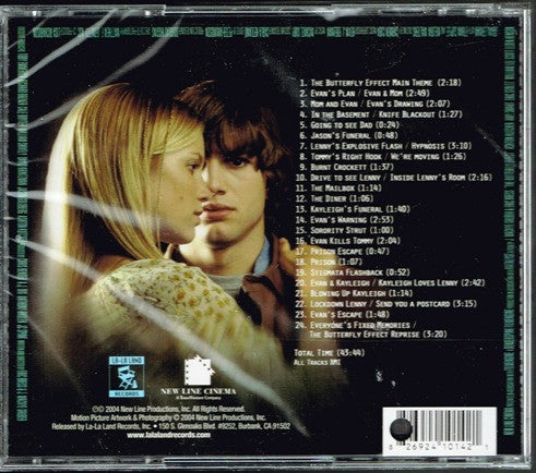 Michael Suby : The Butterfly Effect (Original Motion Picture Soundtrack) (CD, Album)