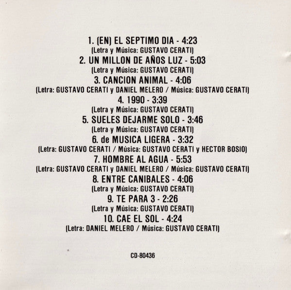 Soda Stereo : Canción Animal (CD, Album)