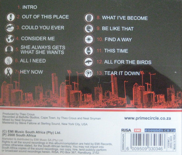 Prime Circle : All Or Nothing (CD, Album)