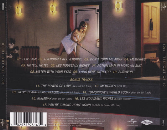 10cc : Ten Out Of 10 (CD, Album, RE, RM)