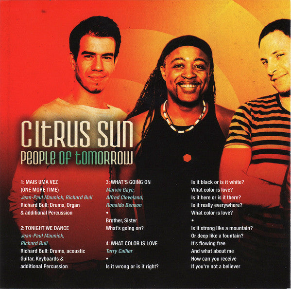 Citrus Sun Feat. Bluey (3) And Jim Mullen : People Of Tomorrow (CD, Album)