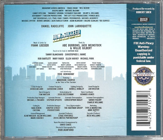 Various : How To Succeed In Business Without Really Trying, The Musical Comedy (CD, Album)