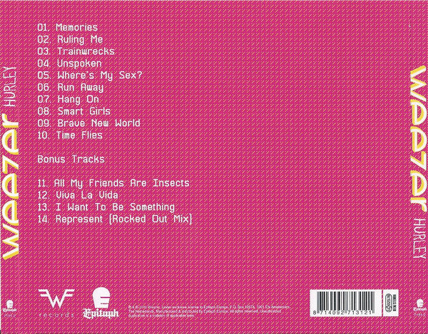 Weezer : Hurley (CD, Album, Dlx)